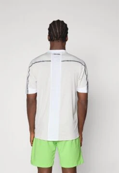 Head PLAY TECH MEN - Sports T-shirt - White/grey -Stock X 54c690b23f9f482e8e70a9dd974d1177