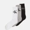 Unisex 3 Pack - Socks - Light Grey Melange -Stock X 55031341298b4f22a9909160a936a761