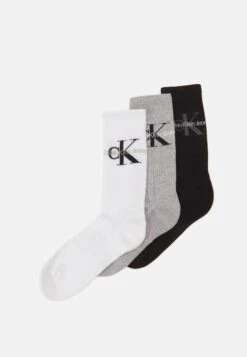 Unisex 3 Pack - Socks - Light Grey Melange