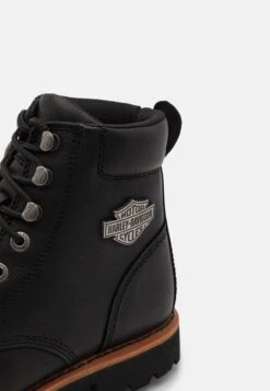 Harley Davidson Vista Ridge - Lace-Up Ankle Boots - Black -Stock X 5611663465b240668e9ff8a3d2cfba4a