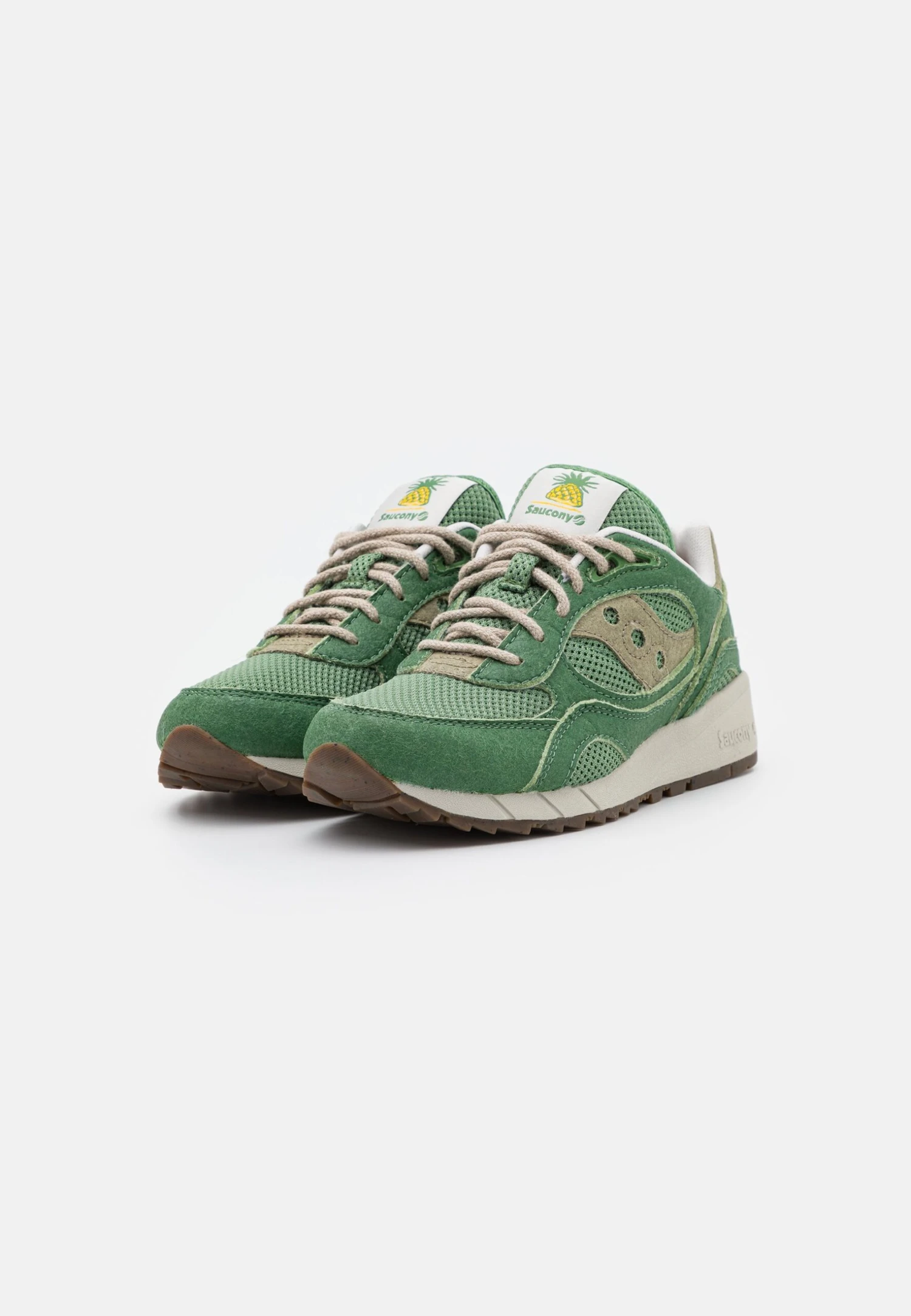 Saucony Shadow 6000 - Trainers - Green/Tan 4 Saucony Shadow 6000 - Trainers - Green/Tan - Image 2