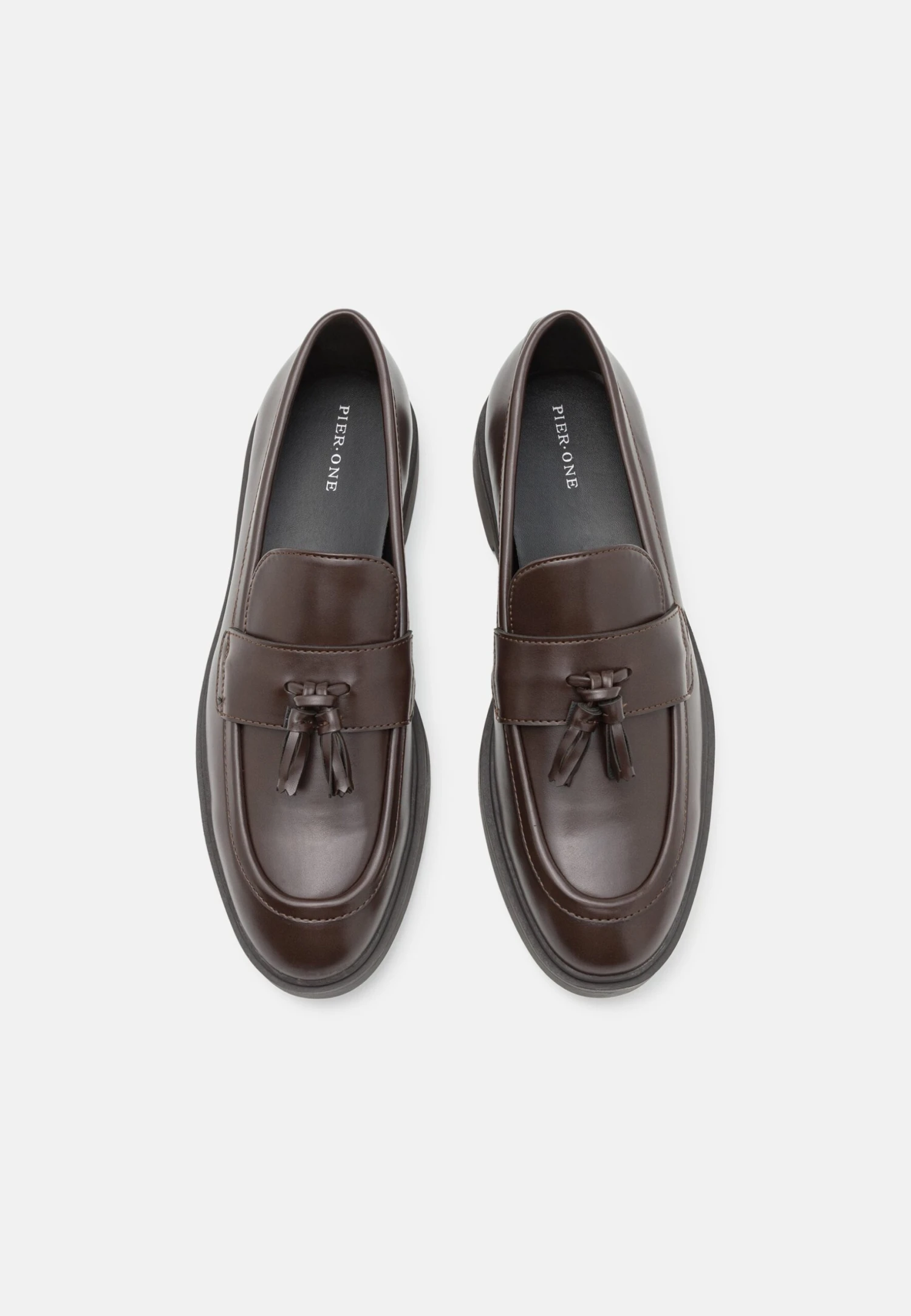 Pier One UNISEX - Smart Slip-ons - Brown 6 Pier One UNISEX - Smart Slip-ons - Brown - Image 4