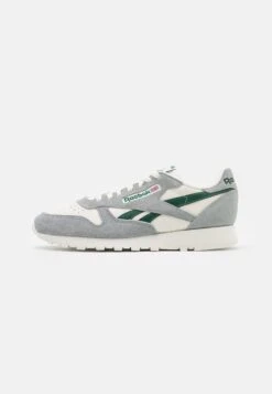 Reebok Classic Classic Leather Unisex - Trainers - Pure Grey Dark Green/Chalk