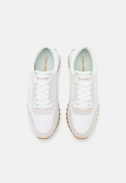 Calvin Klein Lace Up- Trainers - White -Stock X 57318774492e4807a980bc7a232f71df