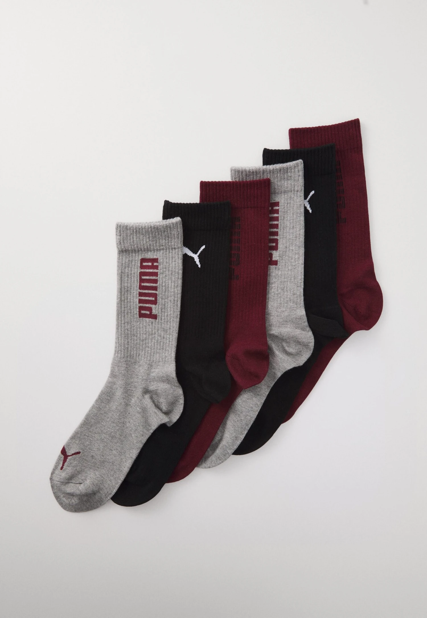 Puma LOGO CREW SOCK UNISEX 6 PACK - Socks - Blue/navy/white 5 Puma LOGO CREW SOCK UNISEX 6 PACK - Socks - Blue/navy/white - Image 3