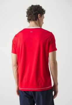 Fila ELIAS - Sports T-shirt - Red/white -Stock X 57634009c5674e1ea0a88c1b755f3f14