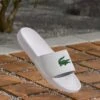 Lacoste SERVE SLIDE 125 - Mules - White/green 2 Lacoste SERVE SLIDE 125 - Mules - White/green -Stock X 585eced440344bc7ab9a7c05585469b0