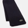 Lacoste SCHALE UNISEX - Scarf - Navy Blue -Stock X 58ac991b1364448b8f24ac3bb35bb6f8
