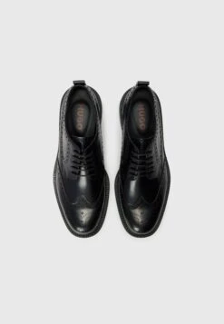 Hugo LYSANDER - Smart Lace-ups - Black -Stock X 58b3f240684c4296bdca2b6b1eb5b3c1