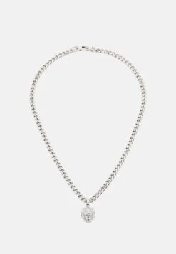 Guess CHAIN LION UNISEX - Necklace - Silver-coloured