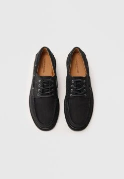 Vagabond JAY - Boat Shoes - Black -Stock X 594cbc8589fc4b32b680df65246b233f