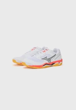 Mizuno WAVE PHANTOM 3 - Handball Shoes - White/fiery Coral/citrus -Stock X 5959326505534d7a843caaa47d42e83e