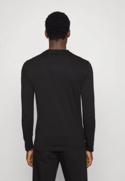 Emporio Armani Long Sleeved Top - Nero Aquila -Stock X 59dd5b08959440c7b4b9d65486a2163d