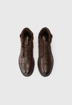 Jack & Jones JFWCHATSWORTH SN - Lace-up Ankle Boots - Brown Stone -Stock X 5a3f419fa70f4bc0b03c272b0d0d16ae