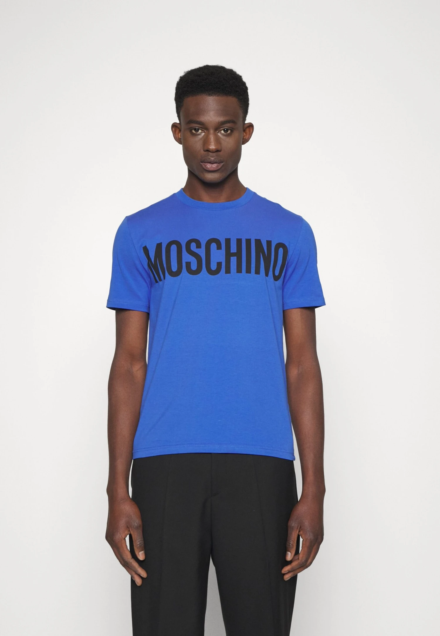 MOSCHINO Print T-Shirt - Fantasy Blue 5 MOSCHINO Print T-Shirt - Fantasy Blue - Image 3