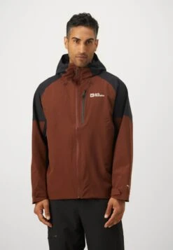 Jack Wolfskin EAGLE PEAK - Outdoor Jacket - Hot Choc