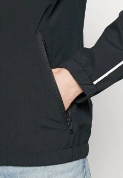 Hollister Co. Track - Summer Jacket - Black -Stock X 5b283b41c734414c95fd259d16b3011b