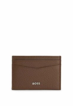 Boss NEW CROSSTOWN - Business Card Holder - Brown Five