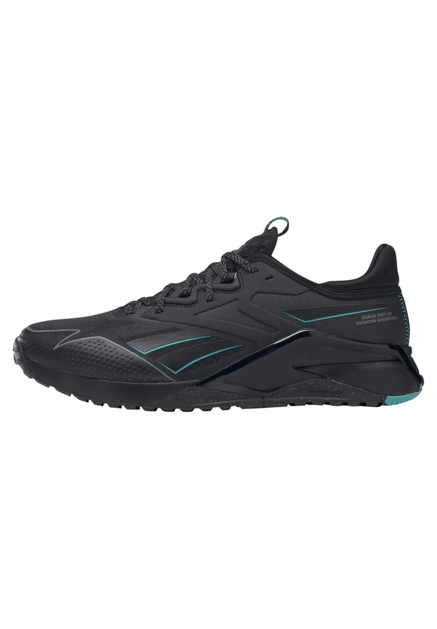 Reebok Nano X2 Adventure - Trail Running Shoes - Core Black/Classic Teal/Pure Grey 6 3 Reebok Nano X2 Adventure - Trail Running Shoes - Core Black/Classic Teal/Pure Grey 6