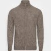 Gant MdExtrafine- Cardigan - Dark Hazelnut Melange -Stock X 5d81c8587cf2415385034b2142b4873f