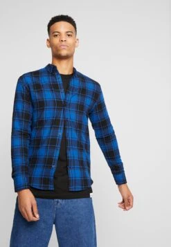 Denim Project Check- Shirt - Blue