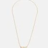 Jack & Jones Jaclove Necklace Unisex - Necklace - Gold-Coloured/Apricot