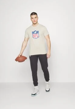 NEW ERA Nfl Generic Logo Nfl Shield Graphic Tee - Print T-Shirt - Offwhite -Stock X 5e77af49a64942d78089b499c8e5e019