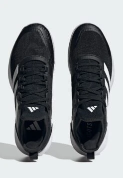 ADIDAS PERFORMANCE Adizero Ubersonic- Clay Court Tennis Shoes - Core Black Cloud White Grey Four -Stock X 5ea0c399dcb24544baa69bcff17e7001