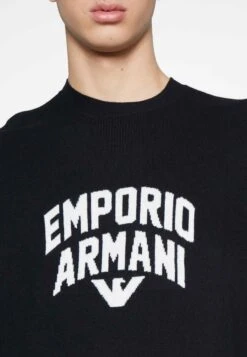 Emporio Armani Jumper - Nero -Stock X 5ef25dcbff2a4ec6a344bca42ed83edb