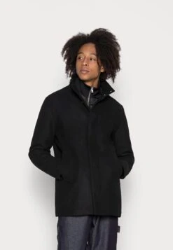 Jack & Jones Jjedunham Sn - Short Coat - Black
