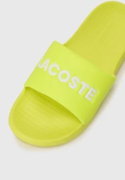 Lacoste Slippers - Yellow/white -Stock X 5f17d5dab290482f9803424c85af7b07