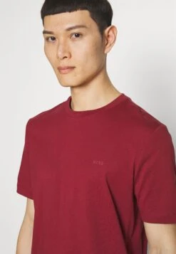 Boss Thompson- Basic T-Shirt - Dark Red -Stock X 5fd00726b0d24b8a8ac48f36ea19b46d