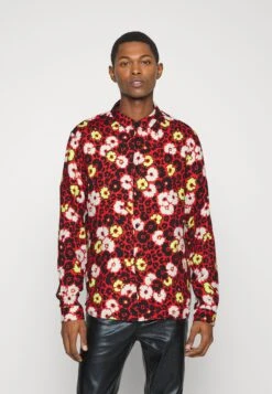 THE KOOPLES Chemise - Shirt - Multicolored/Red