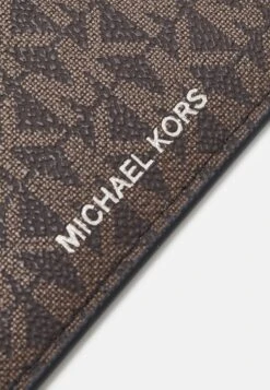 Michael Kors TALL CARD CASE UNISEX - Wallet - Brown -Stock X 60470aae756c43e7b4398fb735731df4