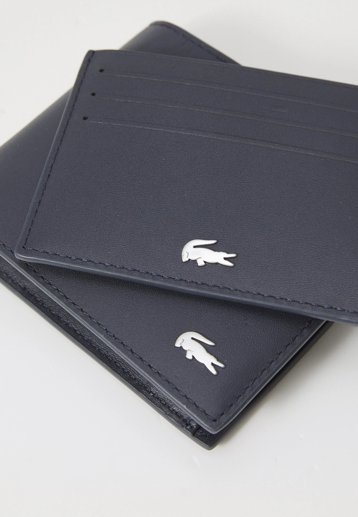 Lacoste MONEY PIECES SET - Business Card Holder - Marine 10 Lacoste MONEY PIECES SET - Business Card Holder - Marine - Image 8