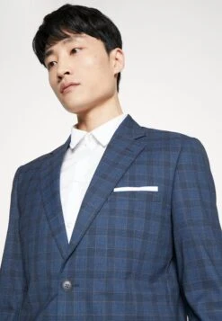 Lindbergh Checked Superflex Suit - Suit - Navy -Stock X 60c8b1179ca44f26be5e04daffaf0769