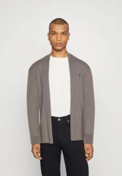 AllSaints Mode Open Car - Cardigan - Wood Brown