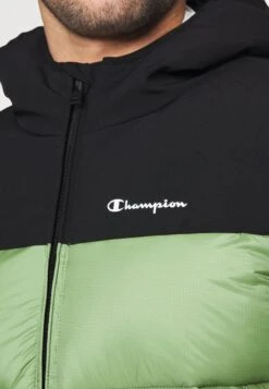 Champion Hooded Jacket - Training Jacket - Green/Black -Stock X 60f7d170eaf740c8a30c382fbc341b94