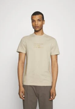 Calvin Klein Mixed Stencil Logo - Print T-Shirt
