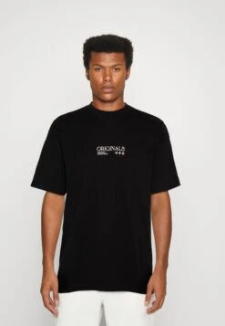 Jack & Jones Jorgracia Graphic Tee Crew Neck - Print T-Shirt - Black