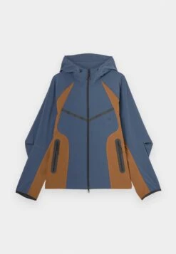 Nike Sportswear TECH PRO JACKET - Summer Jacket - Black/obsidian -Stock X 61ef280cec6f446a98f9d9c7dfc7730c