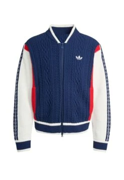 Adidas Originals WICONS - Cardigan - Night Indigo Off White Better Scarlet -Stock X 622705a4152e4628b15c4307ac844955