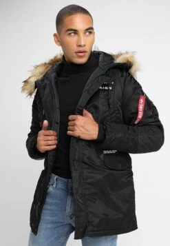 Alpha Industries Airborne - Winter Coat - Black