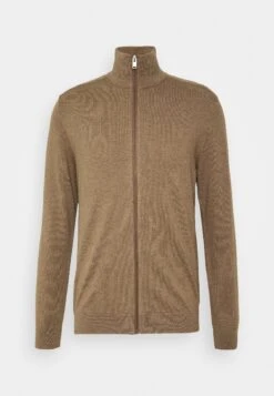 Selected Homme Berg Full Zip B Noos - Cardigan - Teak Melange -Stock X 62aac65483e541b9bd125653dba2c7eb