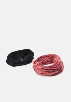 Buff 2 Packs Original + Merino Unisex - Snood - Black/Light Red -Stock X 62f82ac763d44f9fa855591e07fd30c1