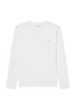 Marc O'Polo Crew Neck ,Icon Chest Print - Long Sleeved Top - White -Stock X 6315bbdb82414a80ae5a3b817ecab921
