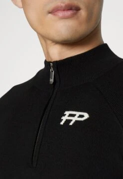 Filling Pieces Turtle Neck Zip - Jumper - Black -Stock X 644764d68f0b4d19b5998909a0f47fd3