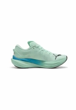 Puma DEVIATE NITRO - Road Running Shoes - Mint Melt Speed Blue -Stock X 645f0db215924addb0a3f369f5d495ae