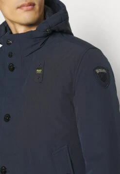 Blauer Long Jacket Coat Detachable Hoodie - Down Coat - Blue -Stock X 64a34410a2514f298779c5797e53212a