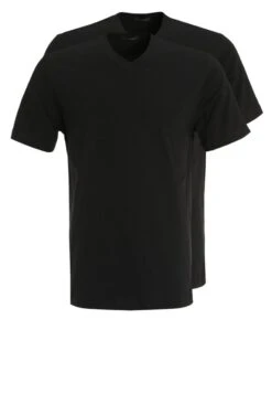 Schiesser American V-Neck Mpack:2 - Pyjama Top - Black -Stock X 64e4df9097f04444b302fab8cafcc99f